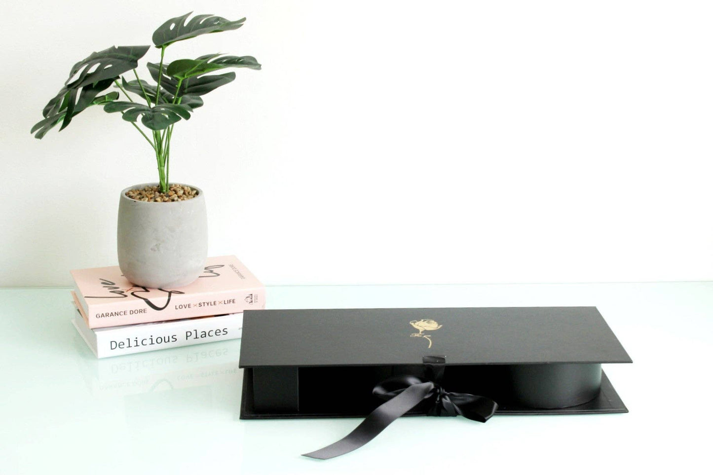 I Love You Fillable Letters Box with Ribbon
