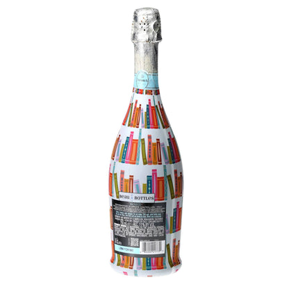 Warm & Bright Books Prosecco Bottle Wrap