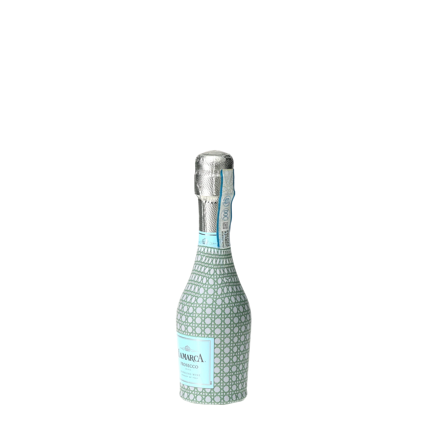 Sage & White Cane Mini Prosecco Wraps (Set of 3)