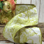 4“ x 10yds canvas toile, sunny lime